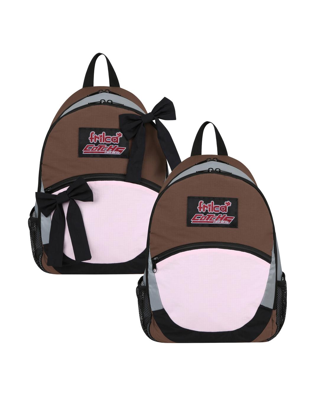 [COTCHS x FRILCA] WITH FRIENDS BACKPACK (BROWN)
