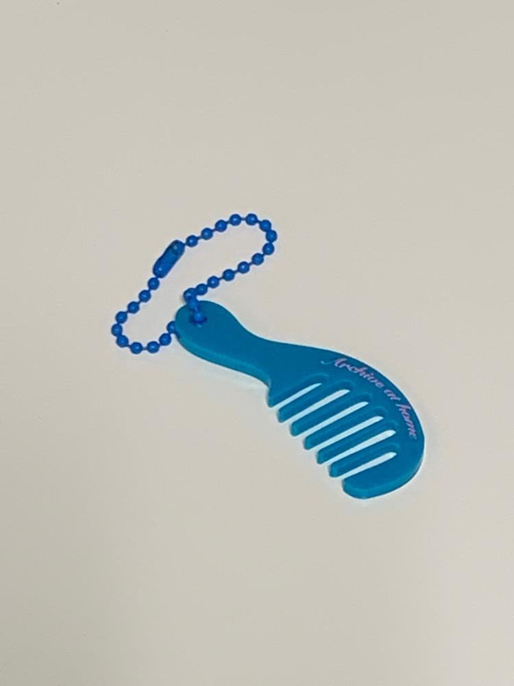 Brush key ring