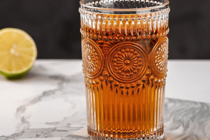 위스키 하이볼 언더락 글라스 유리컵 2p 투명 380ml