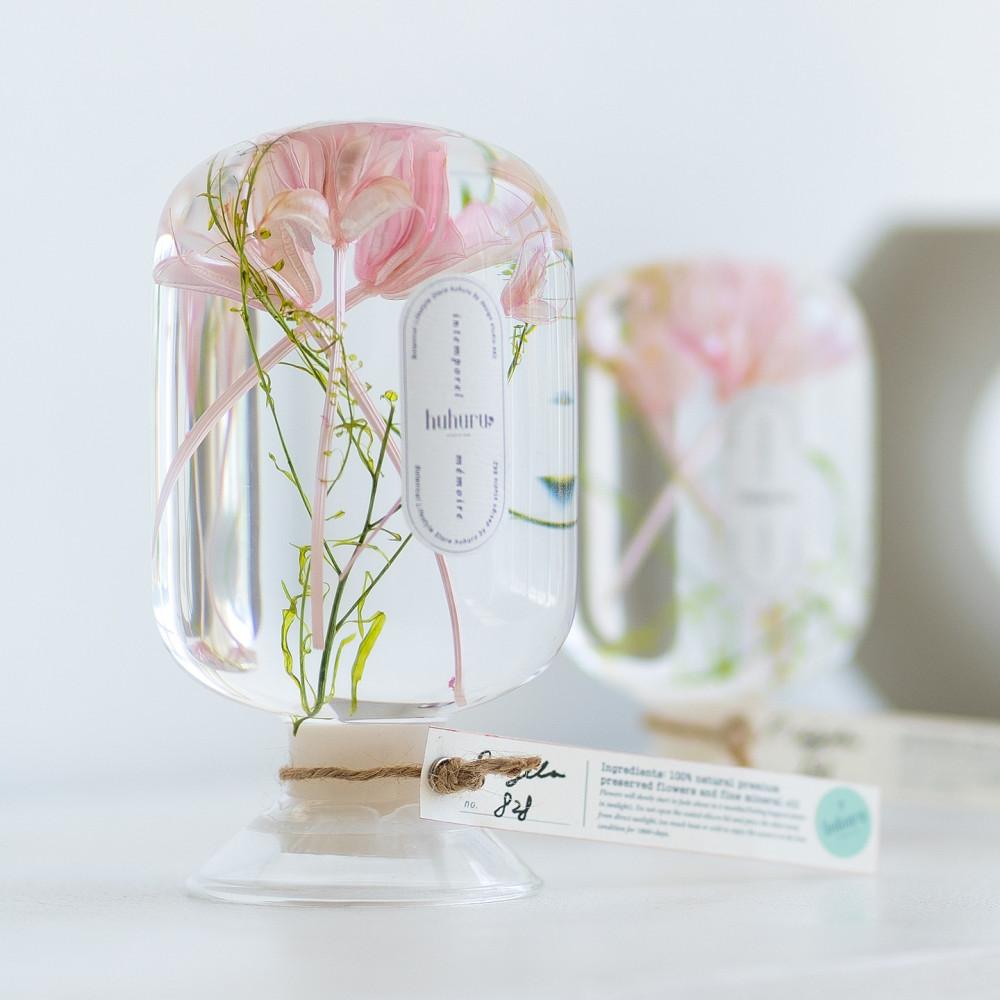 [Nigella.P 니겔라.P] HUHURU 인테리어 오브제 무드등 니겔라 P - 꽃워터볼 오너먼트