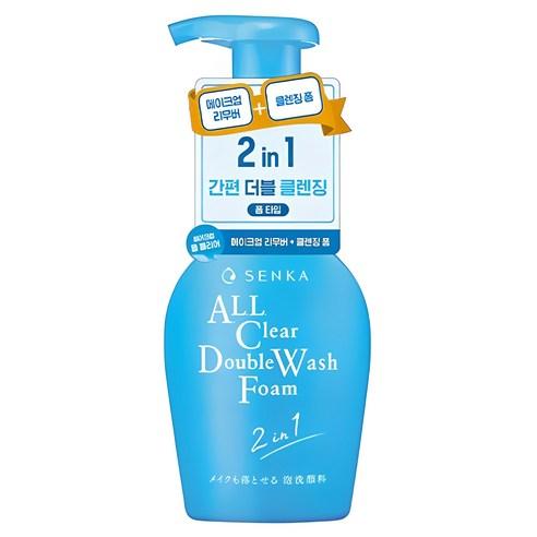 센카 올 클리어 더블 더블유 클렌징 폼, 150ml, 1개 - 클렌징 폼 | 쿠팡