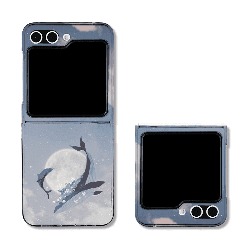 세상에서 하늘고래 Z플립5케이스