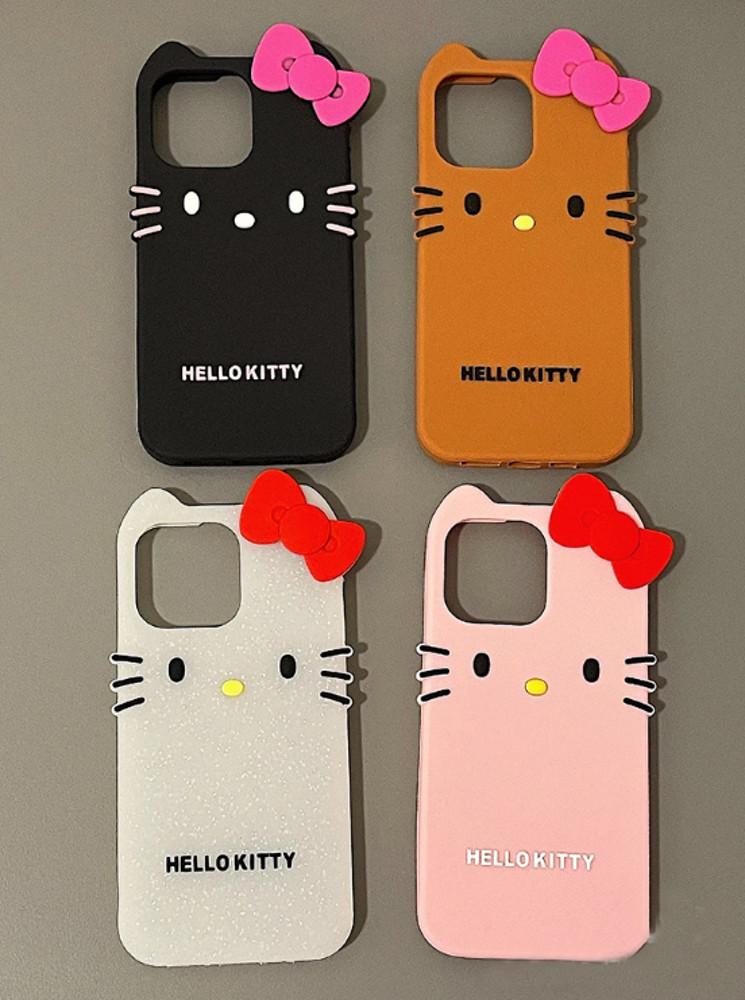 심플 키티 갬성 실리콘 아이폰 케이스 낄맛난다