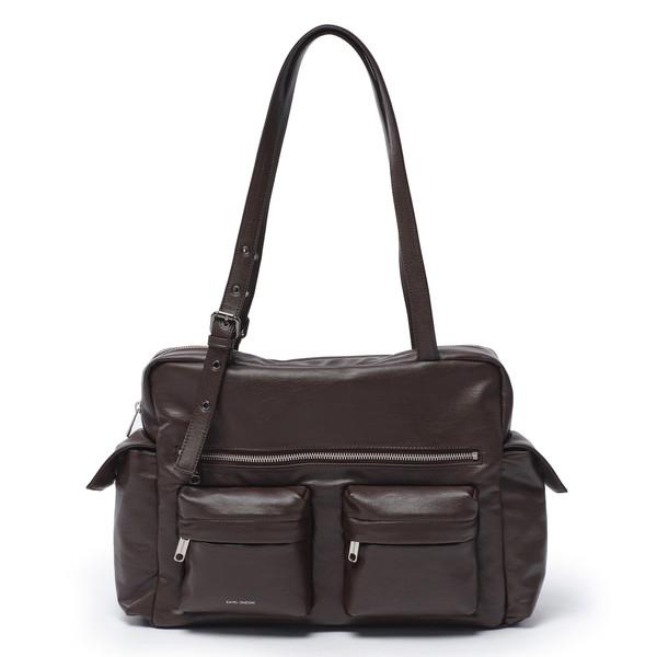 포켓 유틸리티백 pocket utility bag L nappa chocolate