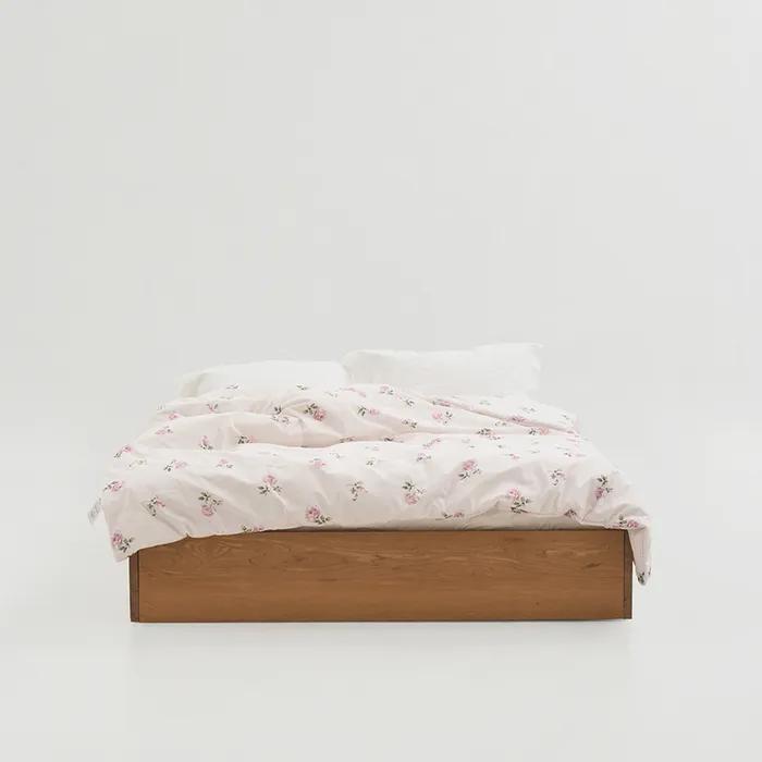 로즈 패턴 에디트 60수 코튼 차렵이불 (2 SIZES)