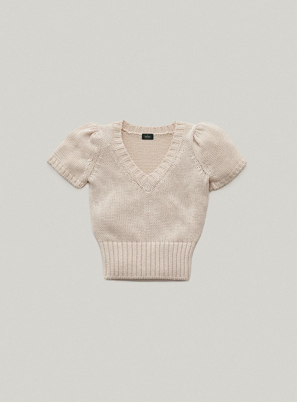 Barley Knit Sweater by INDUSTRIA ITALIANA FILATI[6/2부터 순차배송]