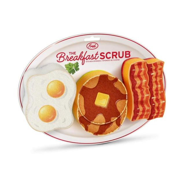 [프레드][FRED] THE BREAKFAST SCRUB SPONGE / 주방 스폰지