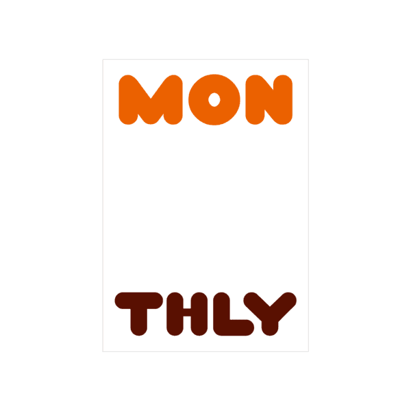 Plan Note - Monthly 플랜노트 먼슬리 ( ver.3 )