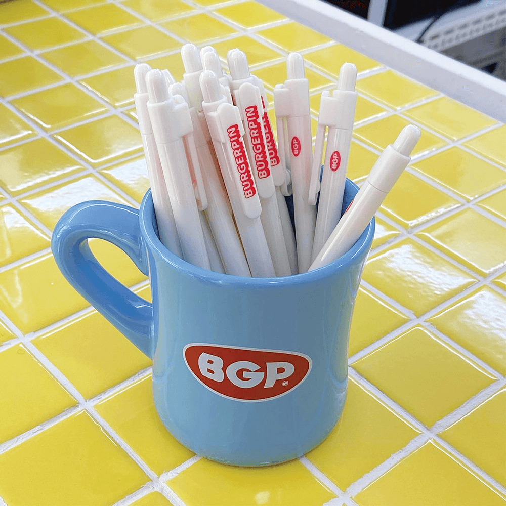 BGP logo 볼펜