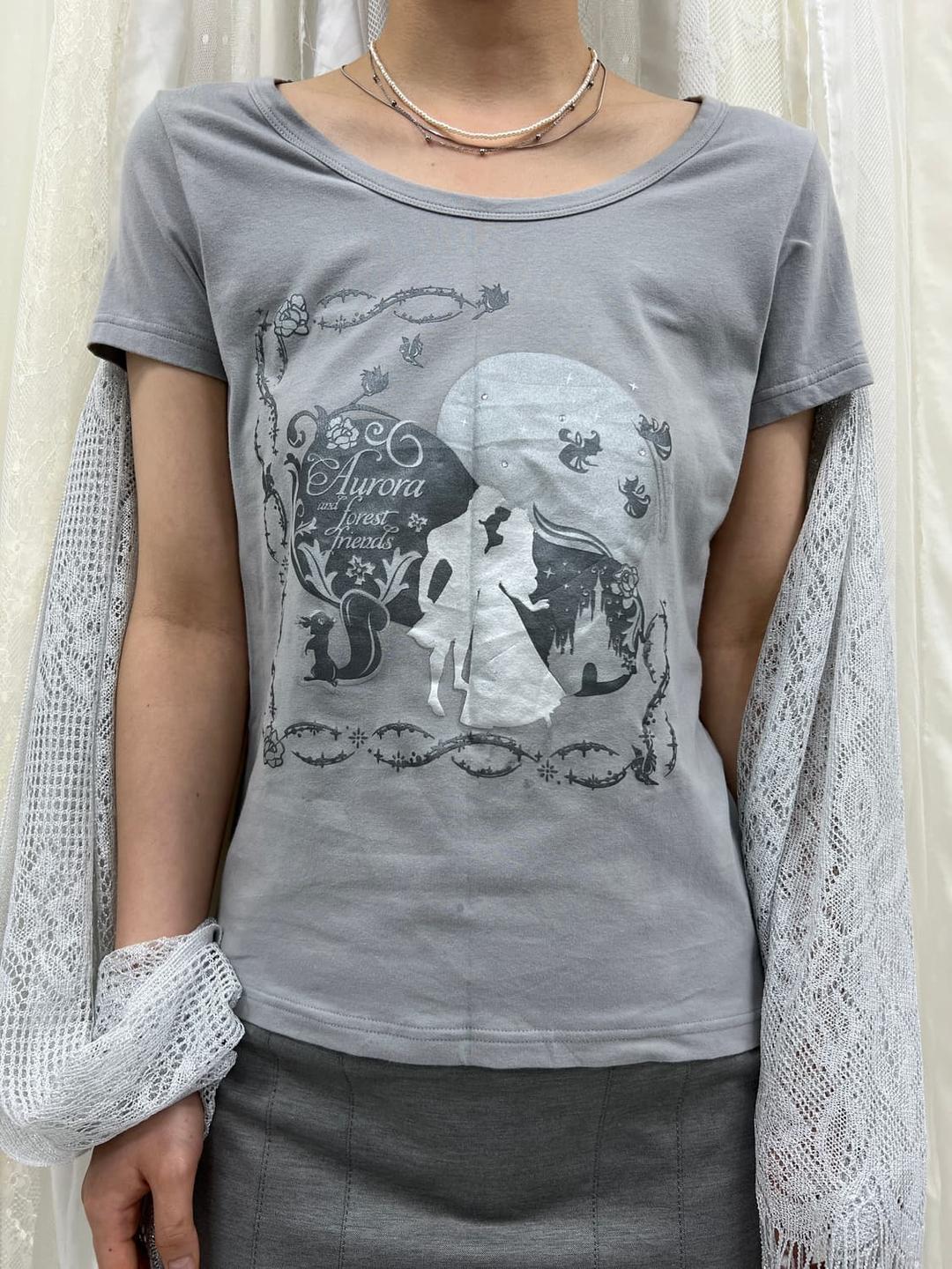 disney printing top | 후루츠패밀리