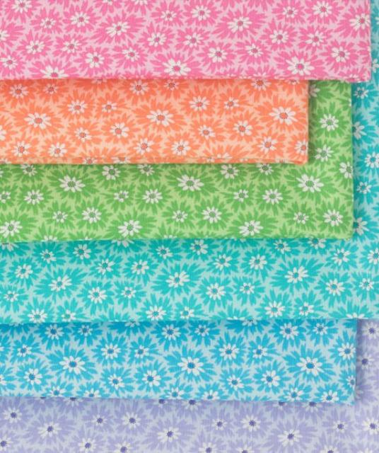 모다 미국 수입원단 - 피들디디 마가렛 꽃무늬원단 6종