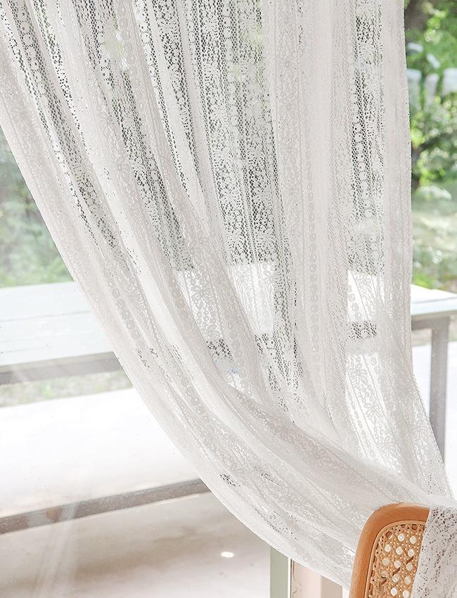 마리아 레이스 커튼