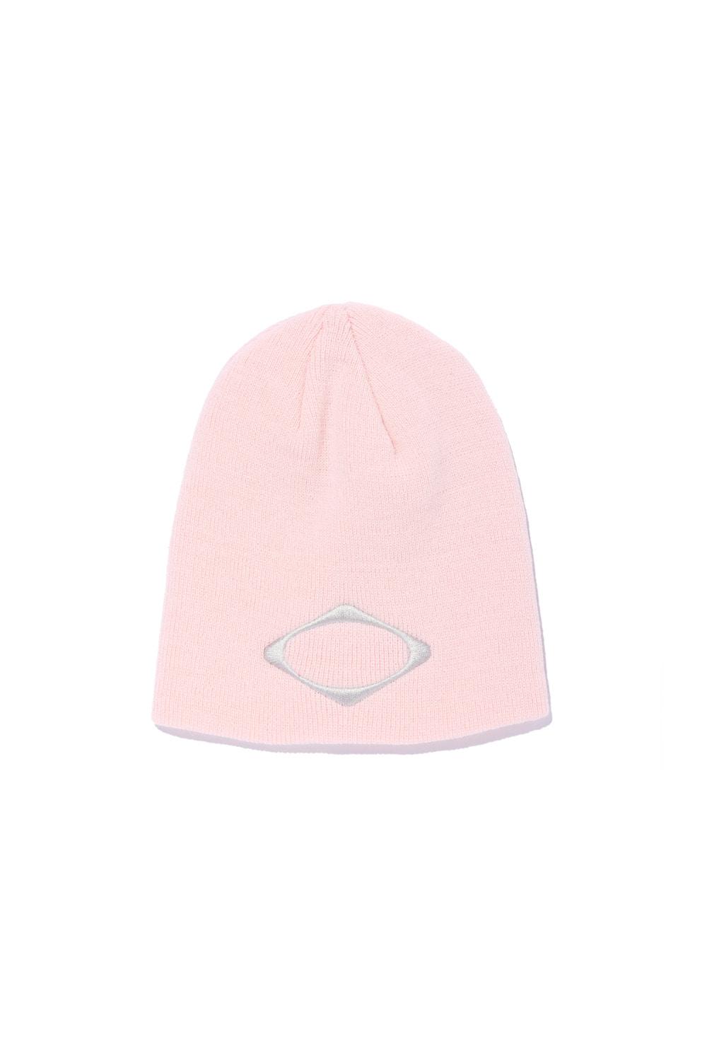 RHOMBUS BEANIE_LIGHT PINK