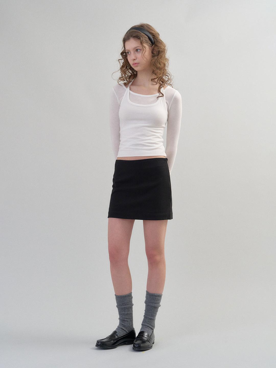 bonnie skort (black)