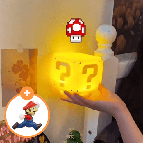 슈퍼마리오 물음표 라이트 무드등 수면등 - 무드등 | 쿠팡