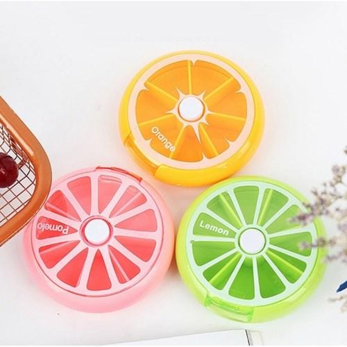 회전하는 요일별 알약케이스