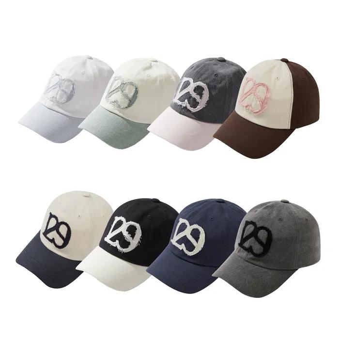 [29CM 단독 크림][스카이,블랙 7/25 예약발송] 129 아플리케 볼 캡 - 8 COLOR