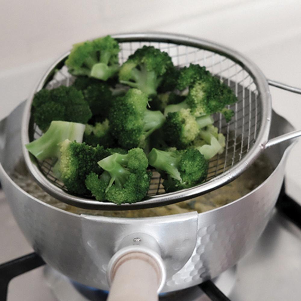 [시모무라] 스테인레스 손잡이 채망 2종 (매쉬형/기본형)