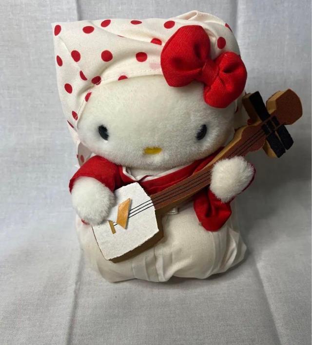 헬로키티 レア ご当地キティ 広島限定 もみじ饅頭 キティ ぬいぐるみ