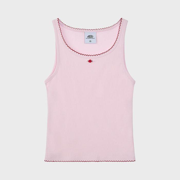 (WOMENS) MINI CORSAGE SLEEVELESS-PINK