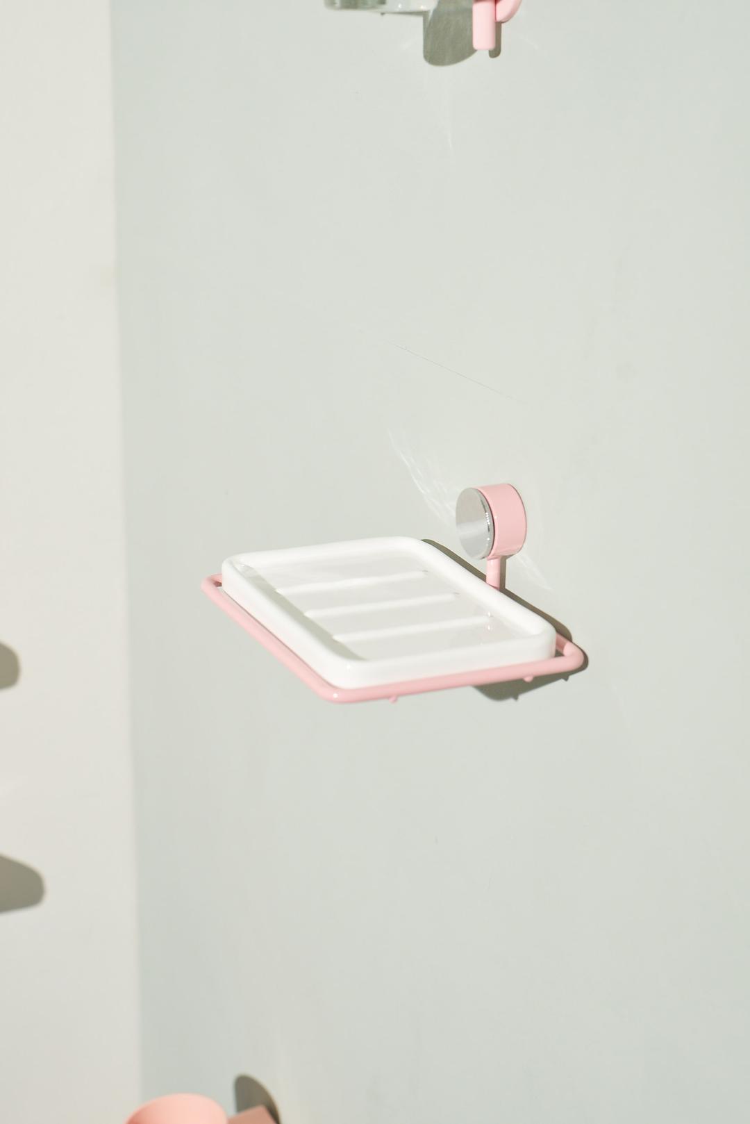 #1155 / Lineabeta Soap Holder (pink)