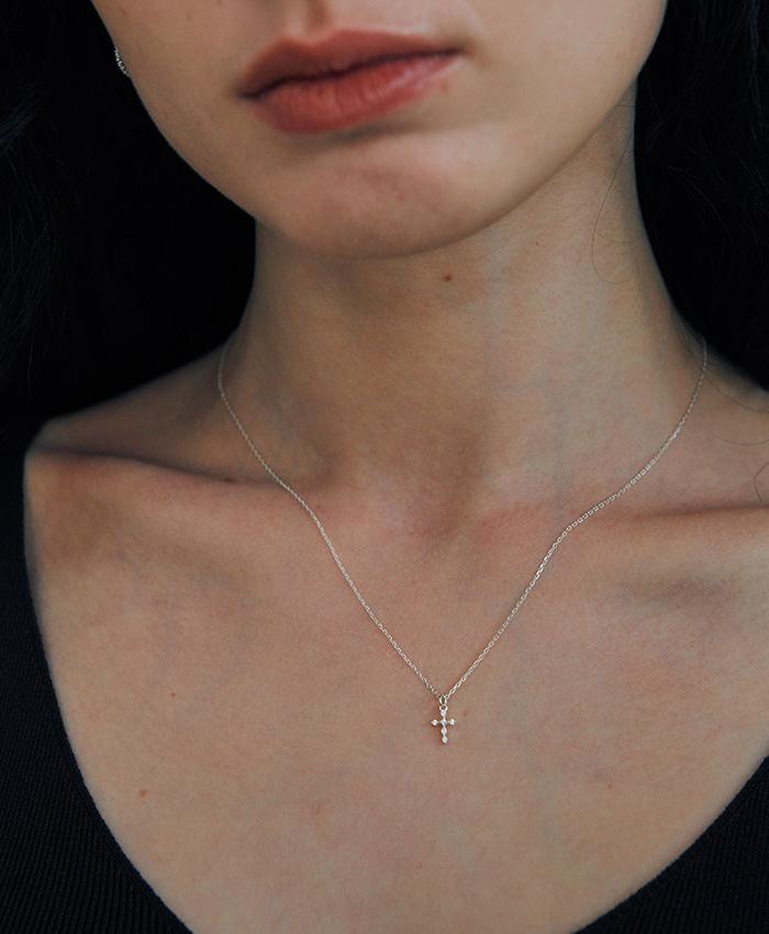 [4차 리오더][8/14 출고][925 silver] Un.silver.202 / aube dew necklace