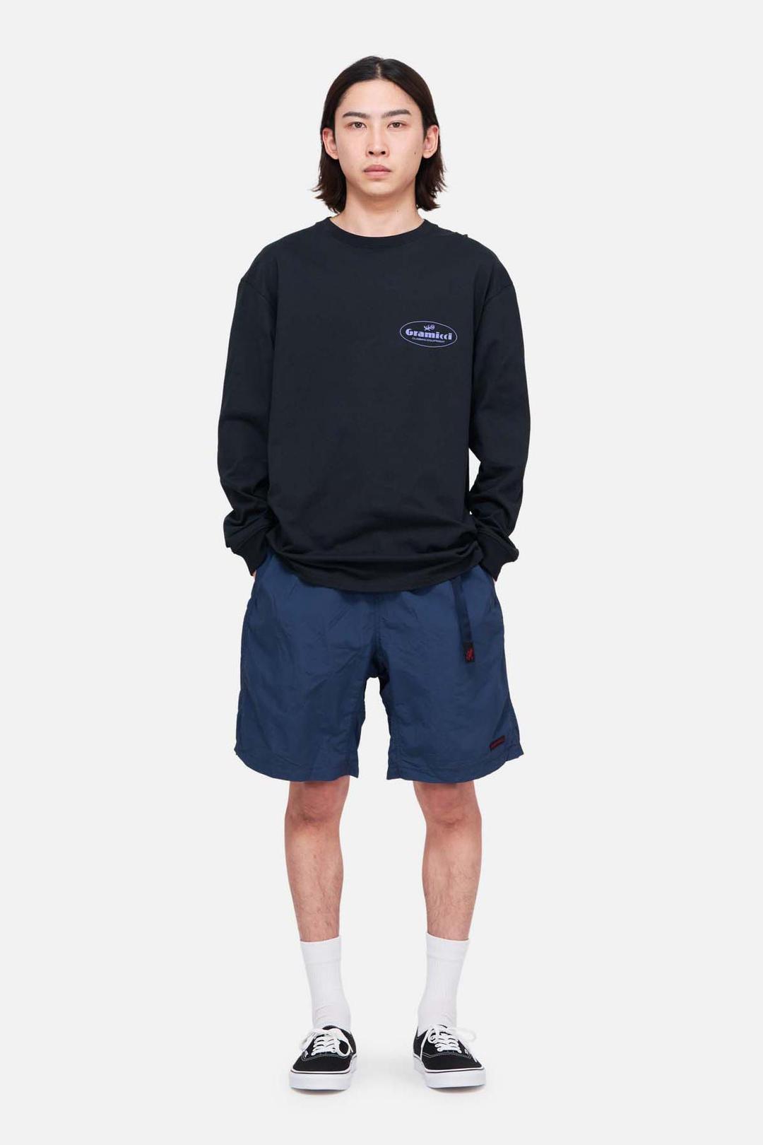 그라미치 나일론 패커블 G 쇼츠 딥 네이비