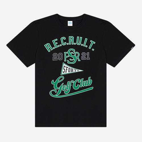 REC RUIT GOLF CLUB TEE (BLACK)