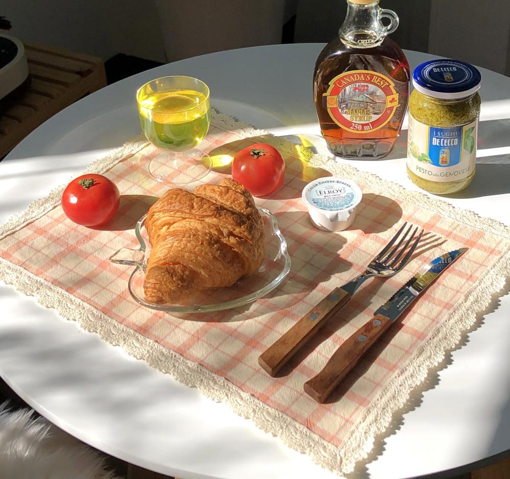 파스텔 체크 테이블매트 3종