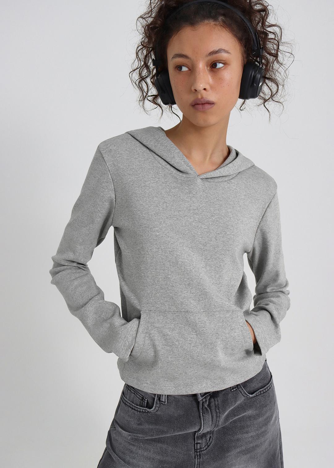 블랙업 [1천장판매] [B-BASIC] 라이트 스탠다드 후드 긴팔티