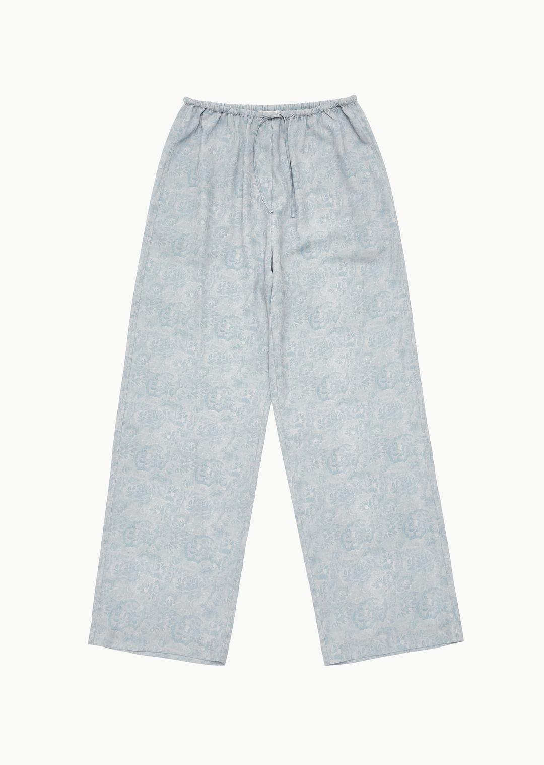 FLORAL DRAWSTRING PAJAMA PANTS