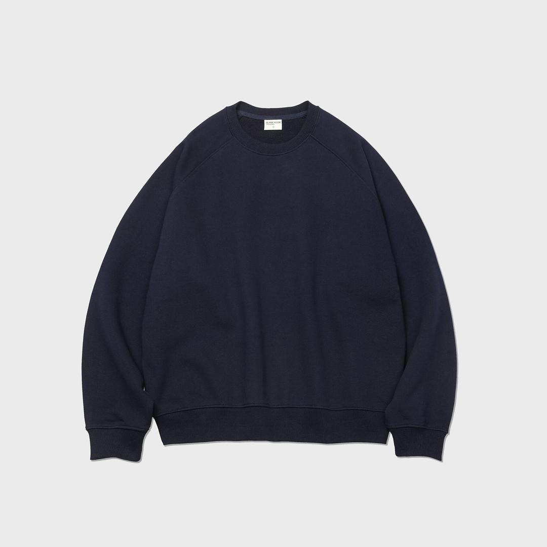 CLASSIC RAGLAN SWEAT SHIRT_NAVY