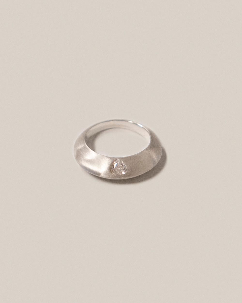 Crescent Love ring Dew