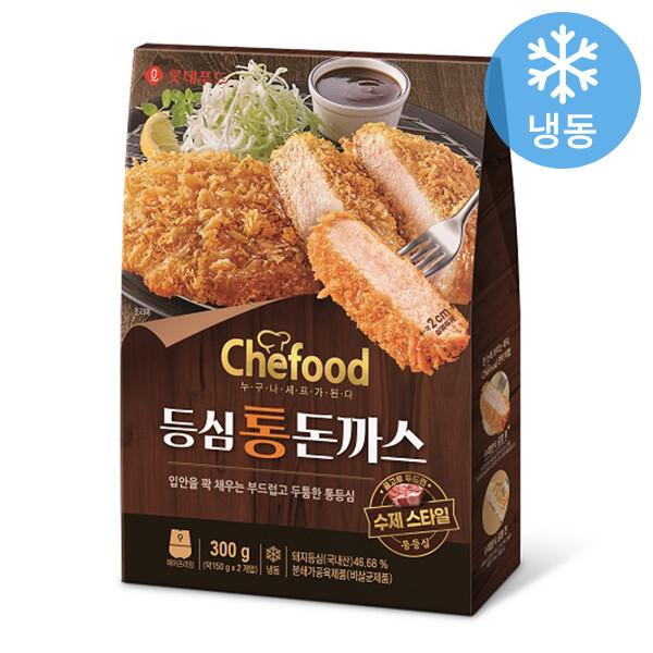 롯데 쉐푸드 등심통돈까스 300g