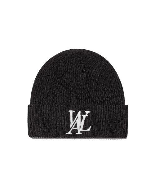Big logo beanie - BLACK