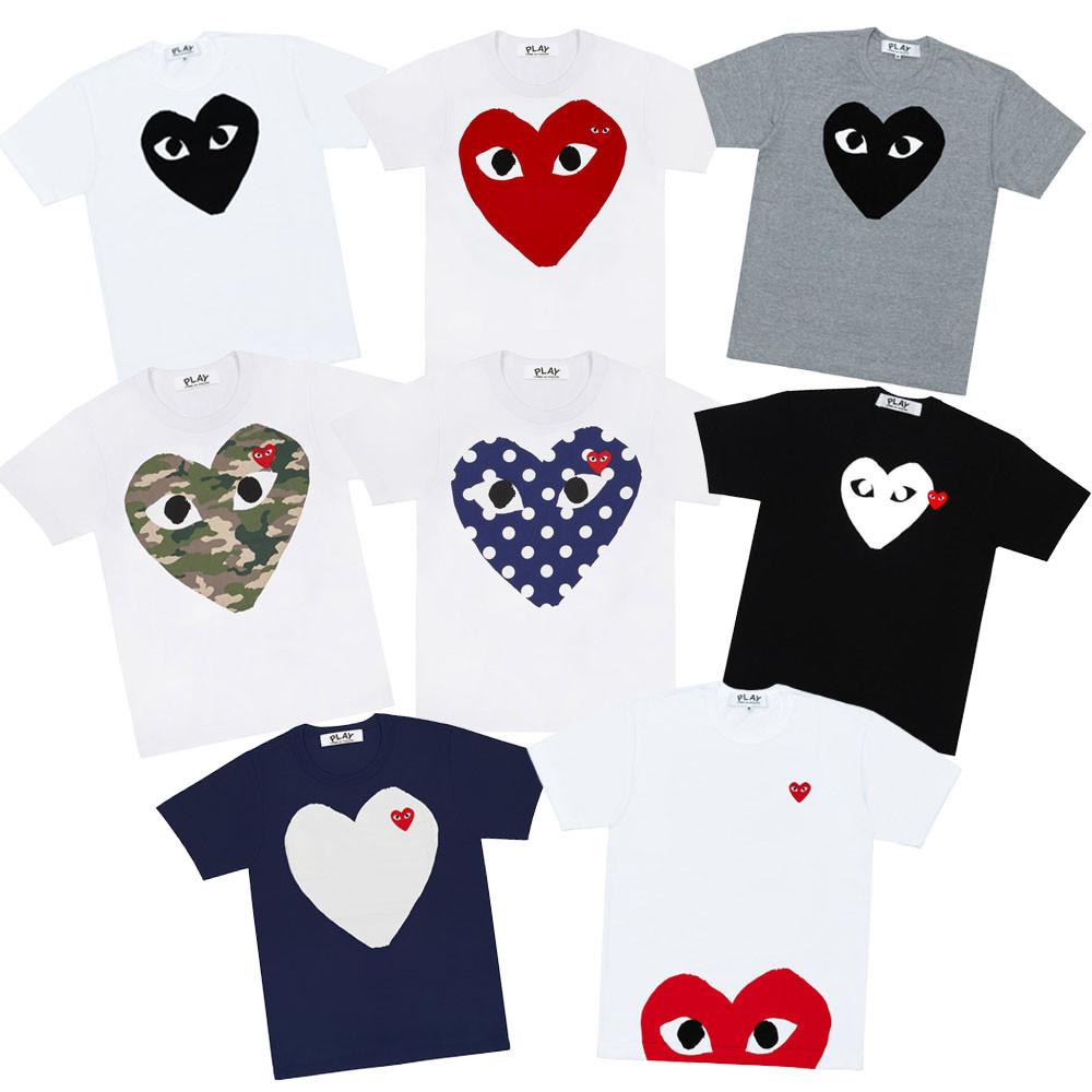 꼼데가르송 프린트 빅하트 반팔티셔츠 모음