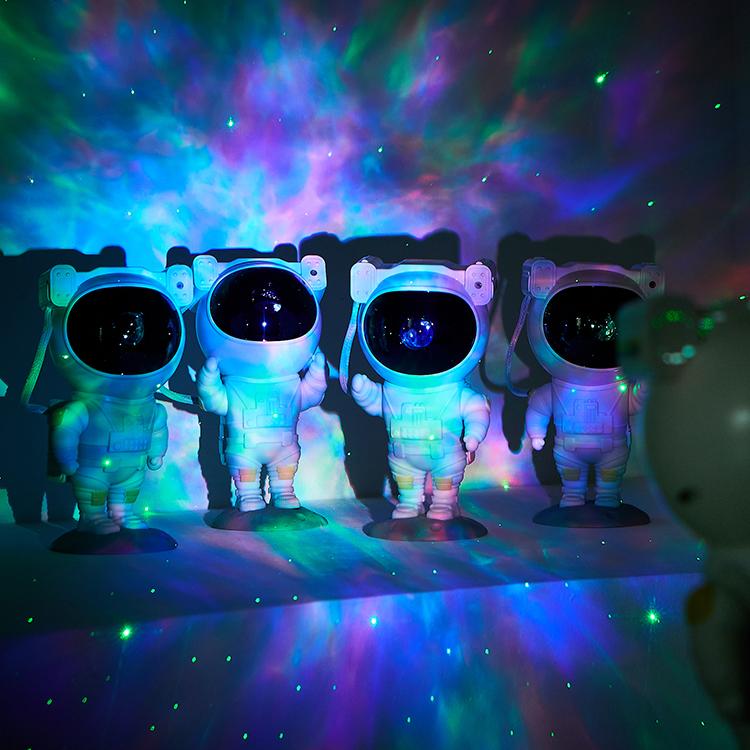 "방구석 우주여행"우주비행사 우주인 오로라 은하수 무드등 조명 생일 집들이 인테리어조명