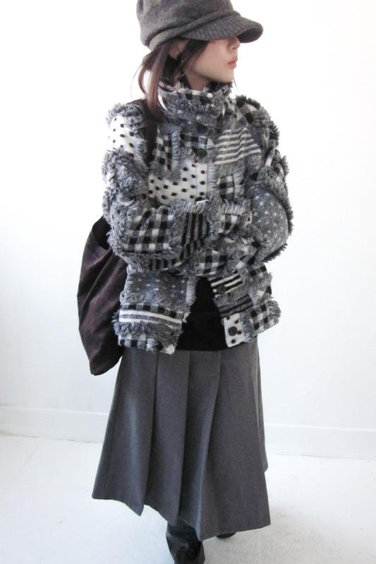 quilt patchy cardigan