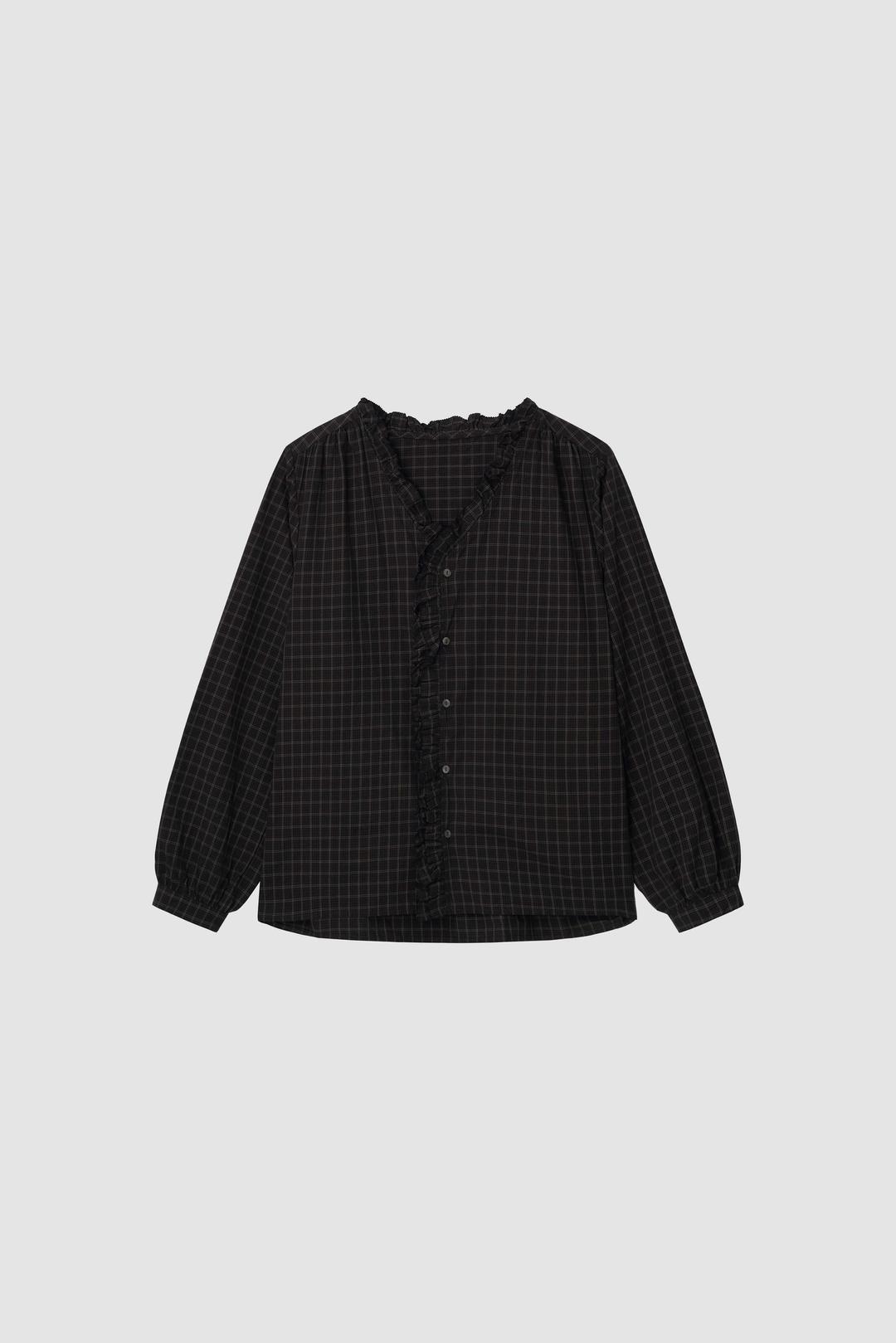 4th) Rosalie Check Blouse