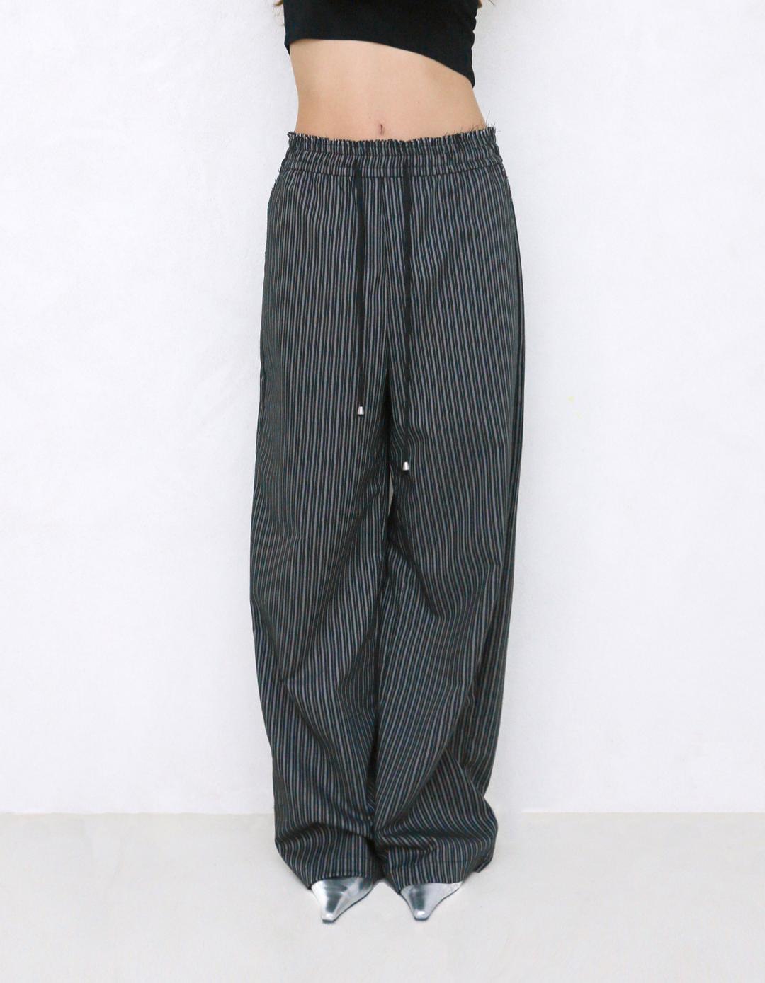 SUMMER EFFORTLESS PANTS, BLACK