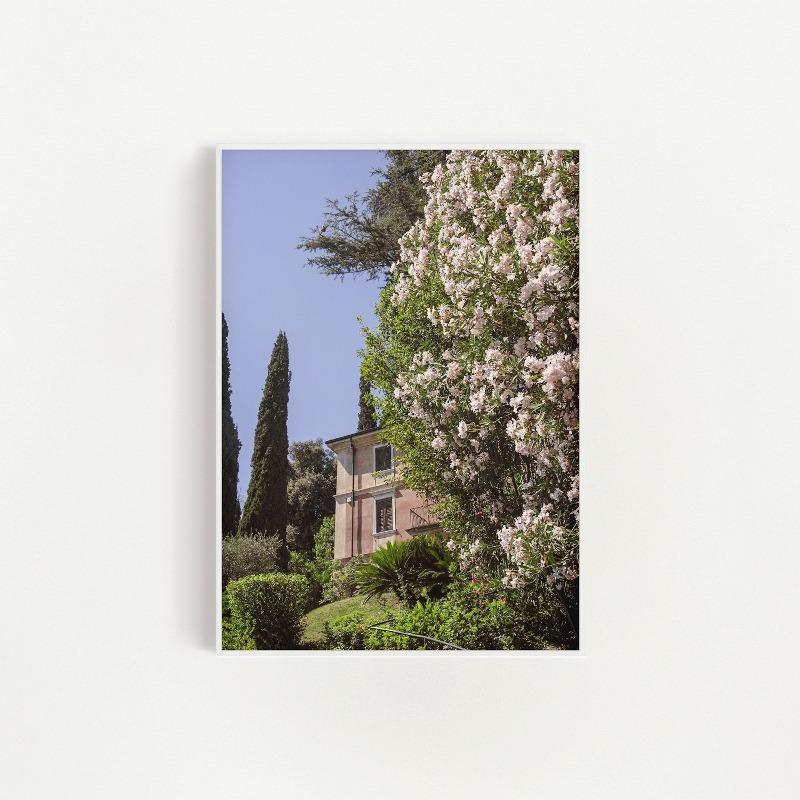 [poster] 봄의 정원, 분홍 꽃과 우리 집 / home #1