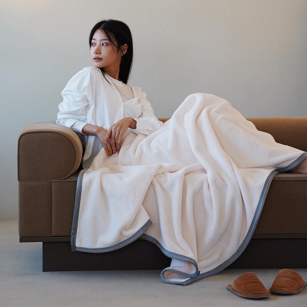 소프트 밀크 500gsm 밍크 극세사 담요 4colors