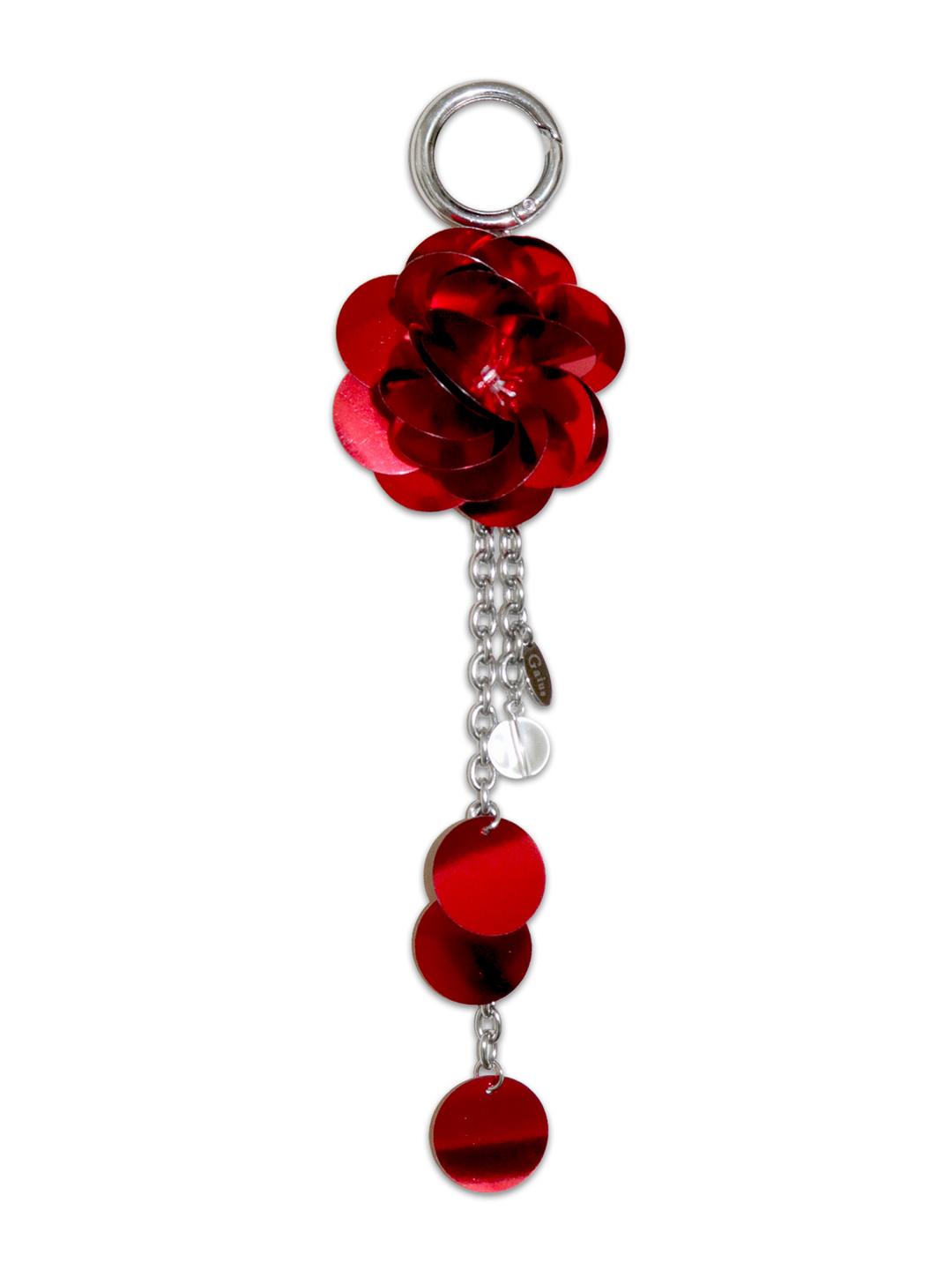 bloomlet keyring (red / long)