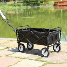 코멧 아웃도어 캠핑 폴딩 카트 + 수납가방 세트 90x50.5x75cm