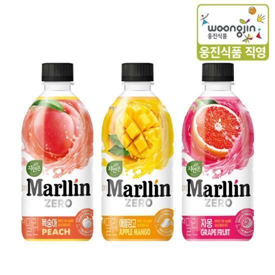 자연은 더말린 제로 500ml 20입 (복숭아 애플망고 자몽)