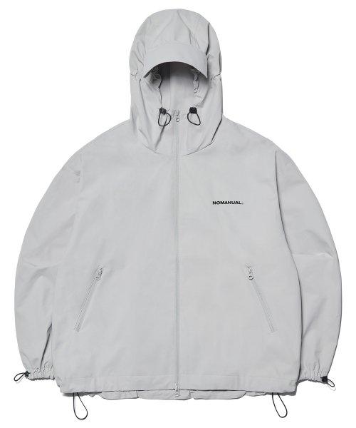 PENON WIND SHELL - WARM GRAY