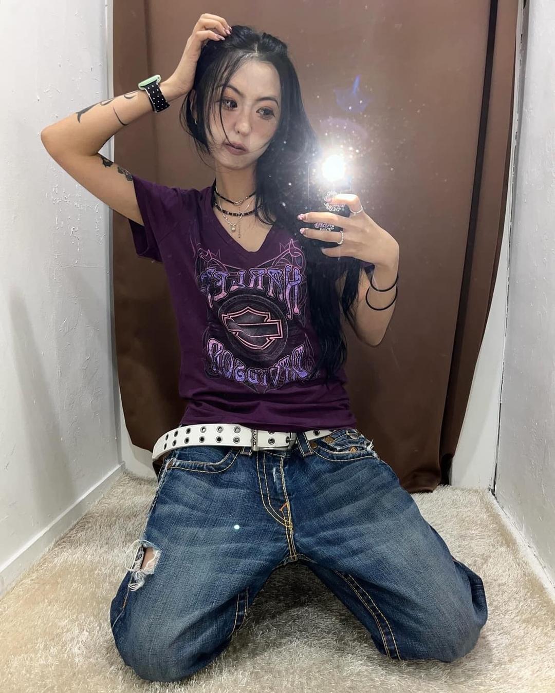 Harley-Davidson Y2K T-shirt | 후루츠패밀리