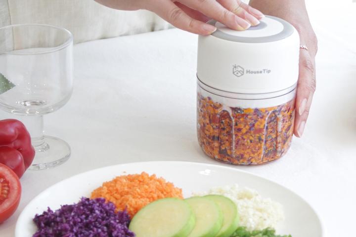 무선 소형 마늘 야채 다지기 중기이유식 믹서기 250ml