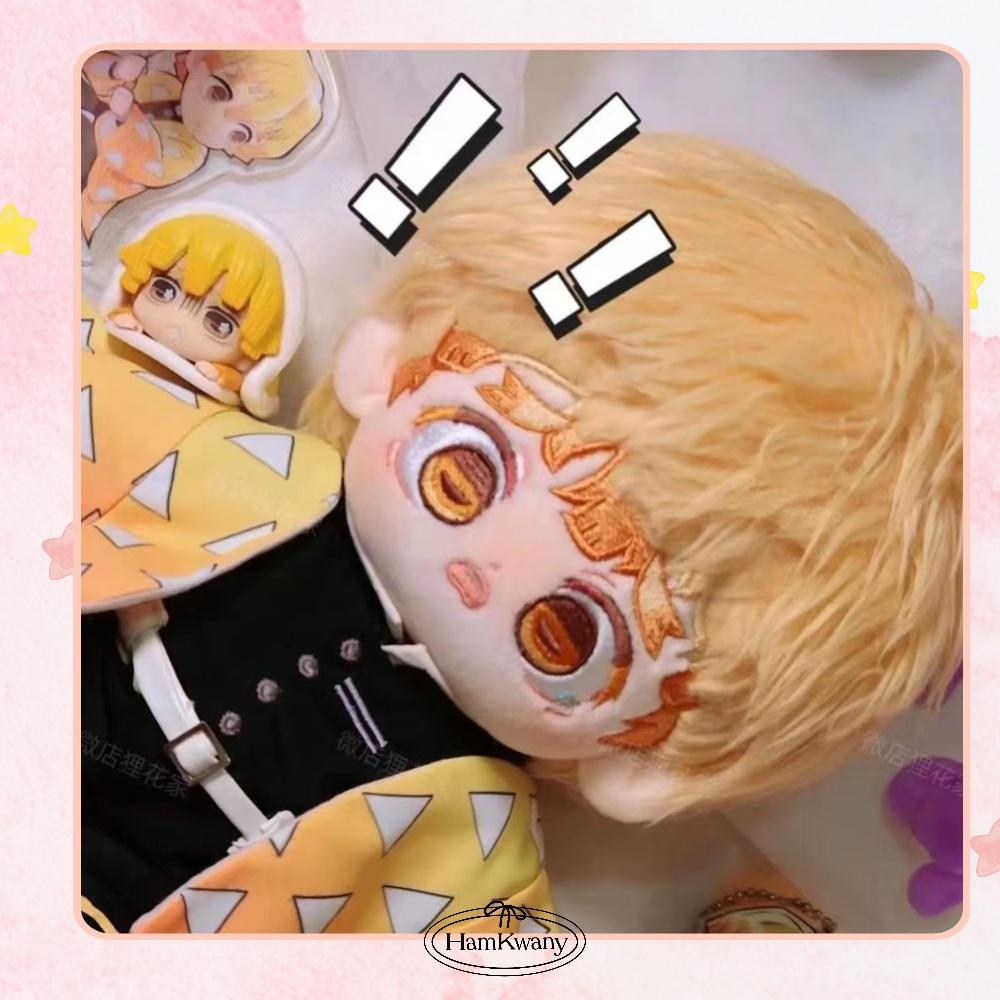 햄과니 속성 솜인형 솜인형옷 아이돌 솜깅이 20cm 귀멸의칼날 아가츠마 젠이츠