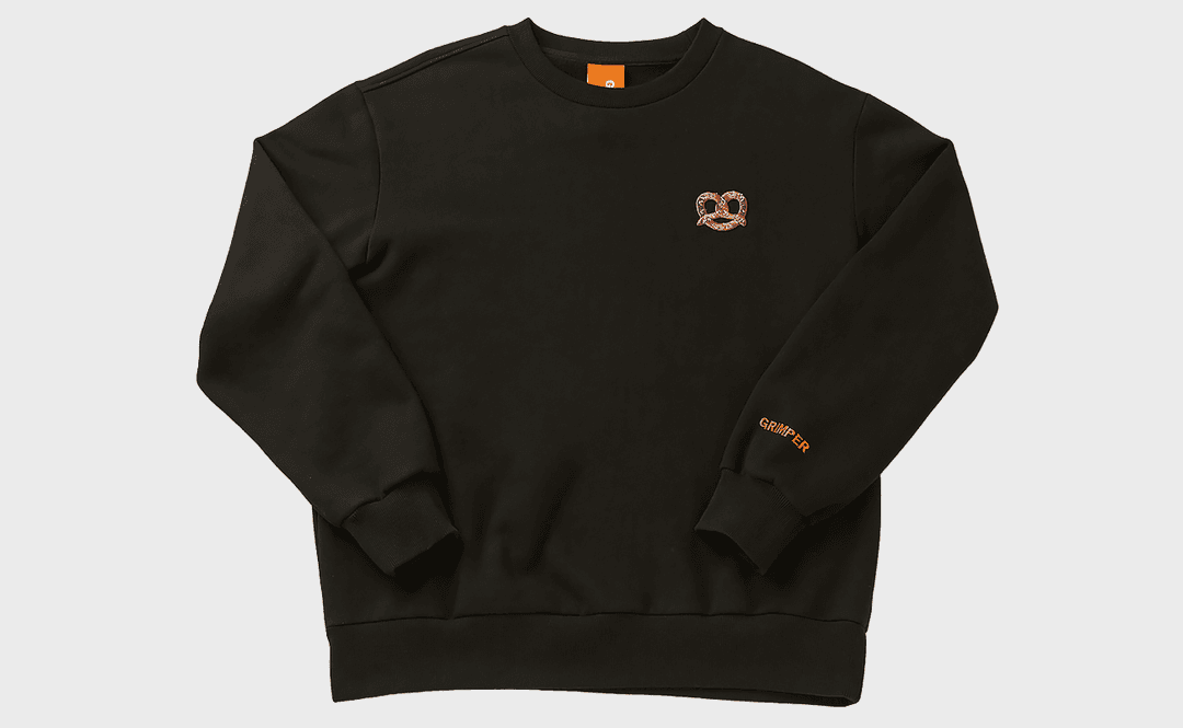 프레즐 스웻셔츠 블랙